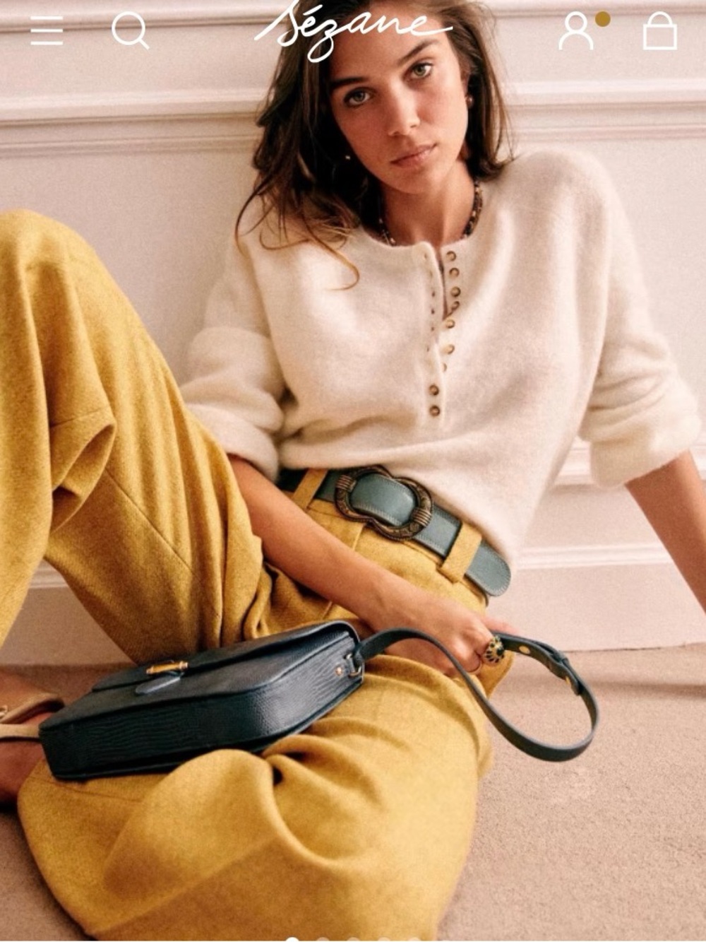 Sezane Leon jumper